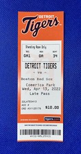 Detroit Tigers Spencer Torkelson First Career Home Run Full Ticket