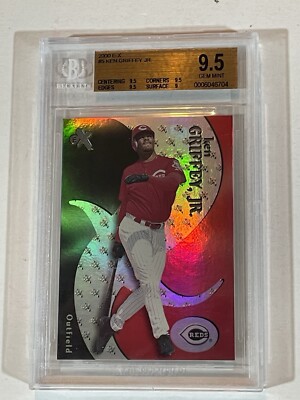 Griffey Jr 2000 Skybox E-X Reds BGS 9.5 #5