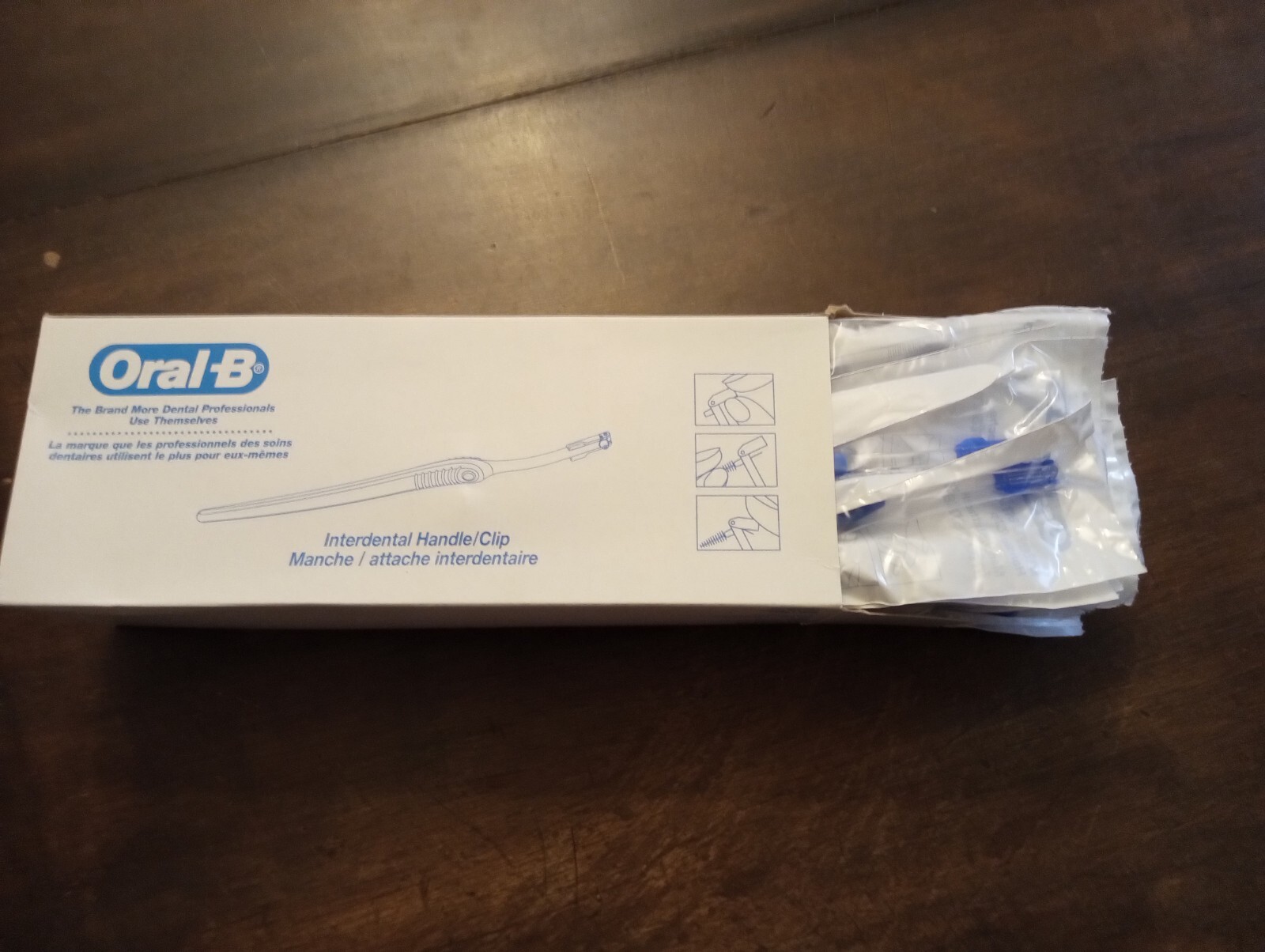 Box Of 36 OralB Interdental Handle/Clip No Refills eBay