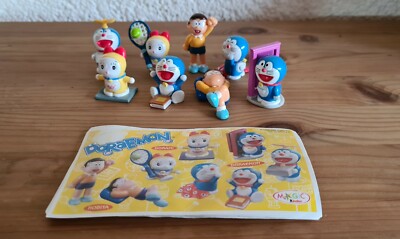 Doraemon Komplettsatz mit allen Bpz