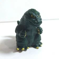 1998 Godzilla 1.5" 1998 Green Godzilla Finger Puppet Mini Figure Gashapon Toho