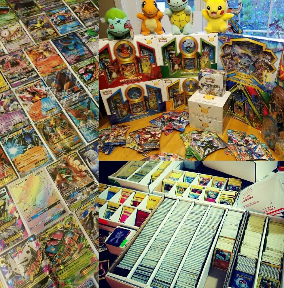 pokemon card lot for sale Pokmon (most Ex Mega And Full Arts Vintage Cards At End) in Oceanside, NY Massive 1000 Pokemon Card Lot