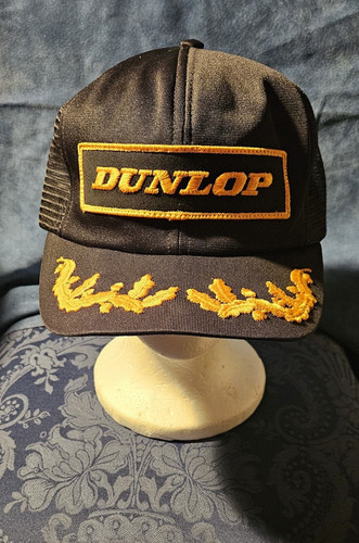 DUNLOP 90s Leather Racing CAP DUNLOP 90s Leather Racing CAP