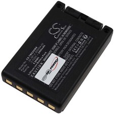 Akku kompatibel mit Teleradio Typ 22.381.2 3,7V 2400mAh/8,9Wh Li-Ion Schwarz