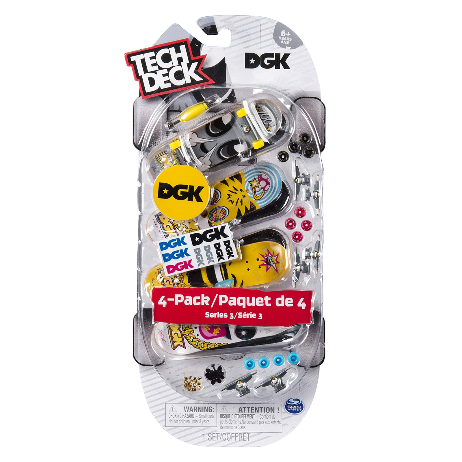 Spin Master: Tech Deck - Pack Deluxe Da 4 Skate -
