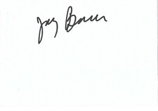 Joey Baron Autogramm signed 10x15 cm Karteikarte