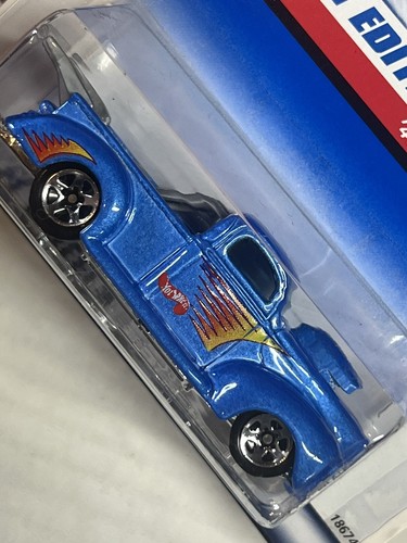 Hot Wheels 1998 First Editions ‘40 Ford BRIGHT BLUE 20/40 Diecast Pickup Truck - Picture 5 of 7