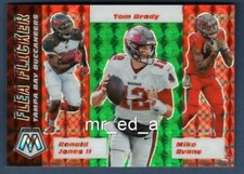 Tom Brady Jones Evans Flea Flicker Green Prizm 2020 Mosaic FF13 Panini Bucs TB