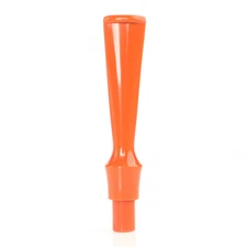 9mm Filter Mouthpiece Replacement For Tobacco Pipe Straight Saddle Stem Orange
