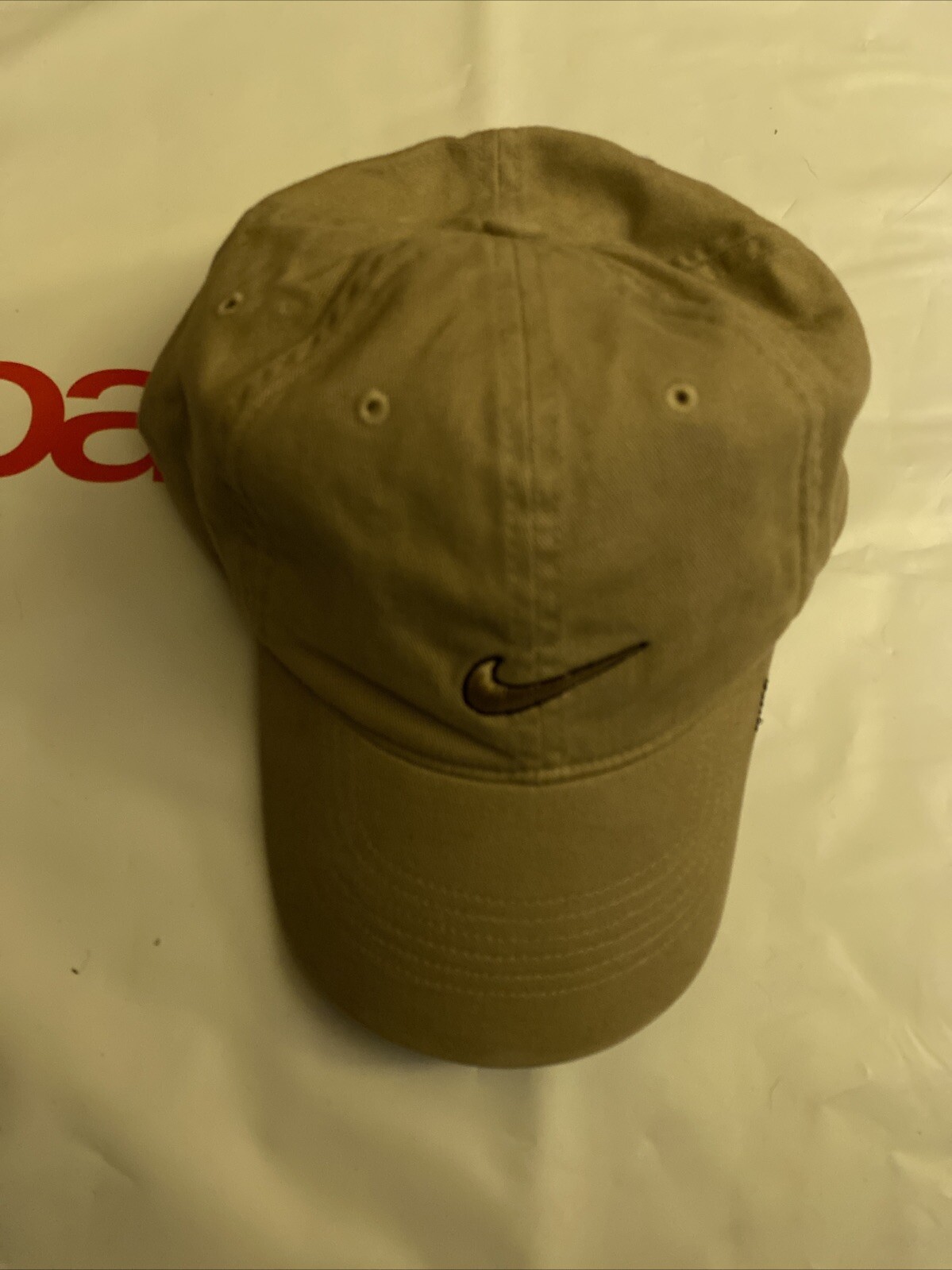 Vintage Nike Hat Adult Baseball Cap Gold Center Swoosh