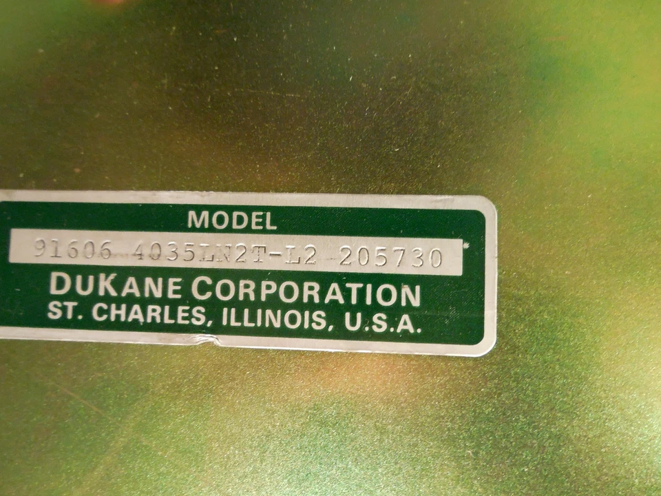 USED DUKANE 91606 4035LN2T-L2 205730 DYNAMIC PROCESS CONTROLLER 4035LN2TL2 - Image 3 of 3