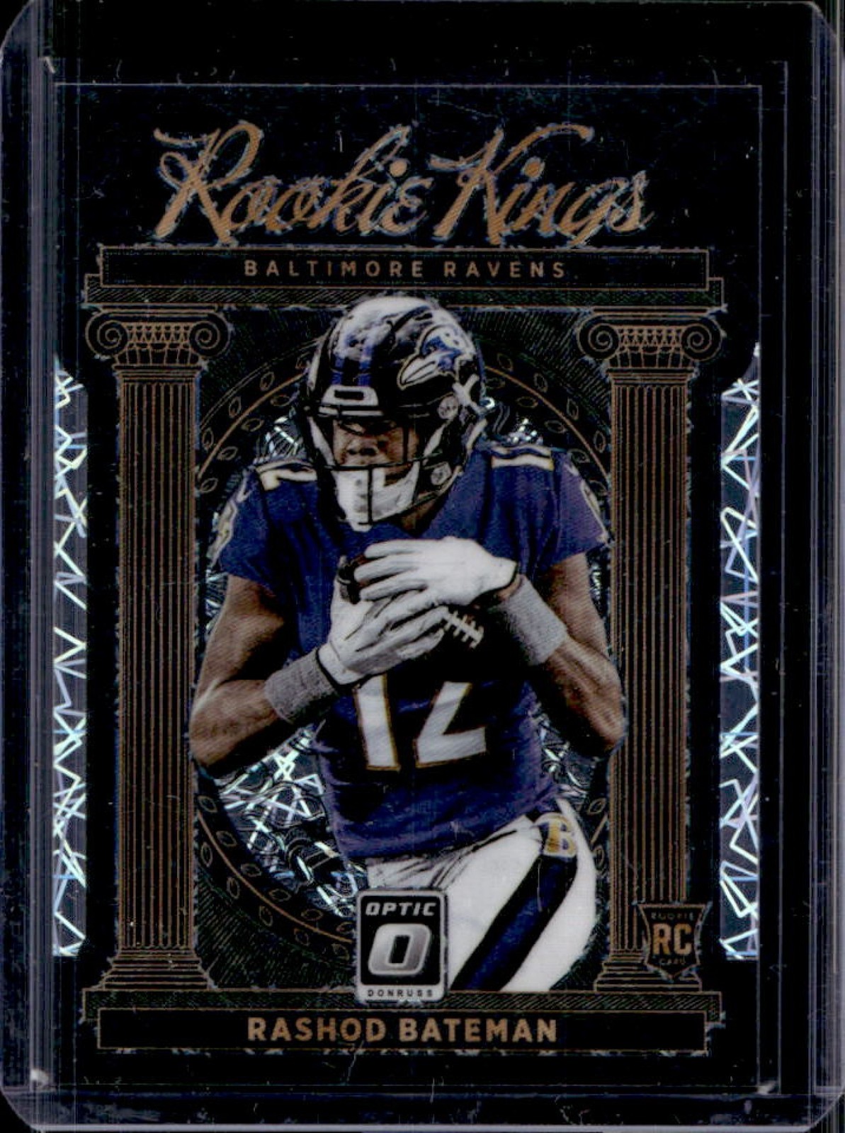 2021 Donruss Optic Rashod Bateman Rookie Kings RC Rookie #RK-10 Ravens