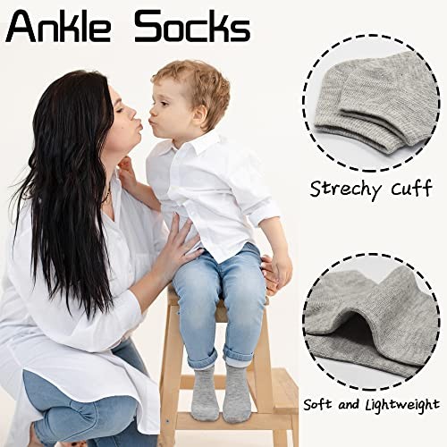 Kids Socks, 25 Pairs Toddler Socks Low Cut for Boys Girls(0-14 Years Old), 25 - Picture 4 of 7
