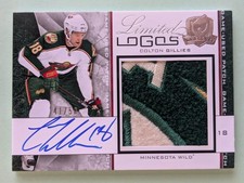 2008-09  The Cup   Limited Logos.  Colton Gillies auto patch card. SP # 41/50 !!