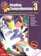 MASTER SKILLS SERIES: READING COMPREHENSION GRADE 3 By School Specialty Mint