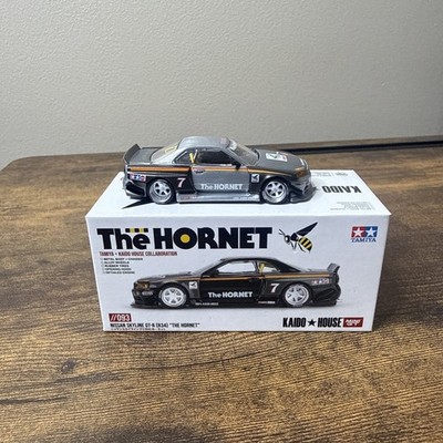 Kaido House x Mini GT 1:64 Tamiya Nissan Skyline GT-R (R34) THE HORNET Chase RAW