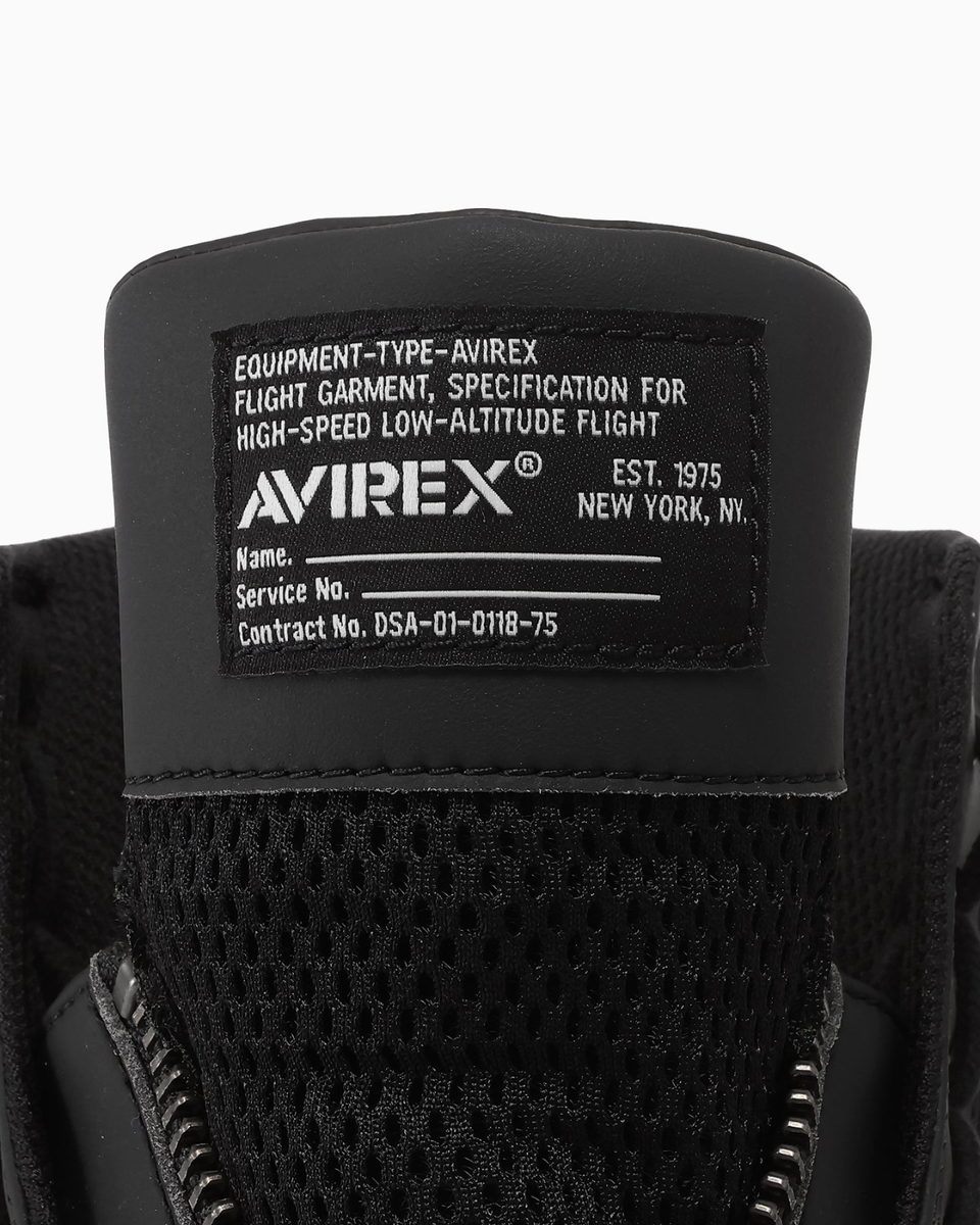 AVIREX × Converse All Star PS 2 Centerzip Hi Black 33702770 Men's