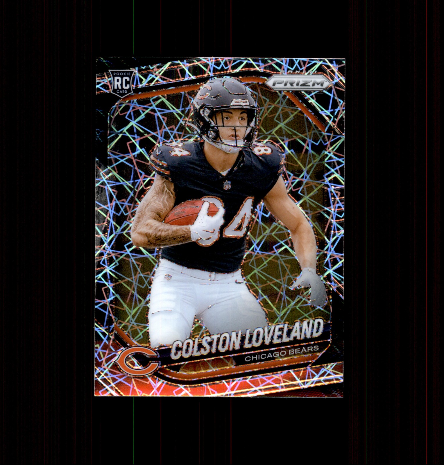2025 Panini Prizm #319 Colston Loveland Lazer