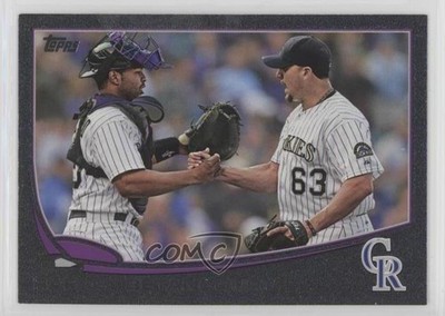 2013 Topps Black 29/62 Rafael Betancourt #604 0b5