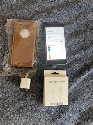 Apple iPhone 6s - 64GB - gray  Cricket Wireless Free Shipping