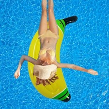 Inflatable Pool Float Pool Floaties Portable Multipurpose Lounger Banana Float