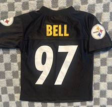 Le’Veon Bell Pittsburgh Steelers Reebok Kid's Toddler Small (4) Jersey #97 Retro
