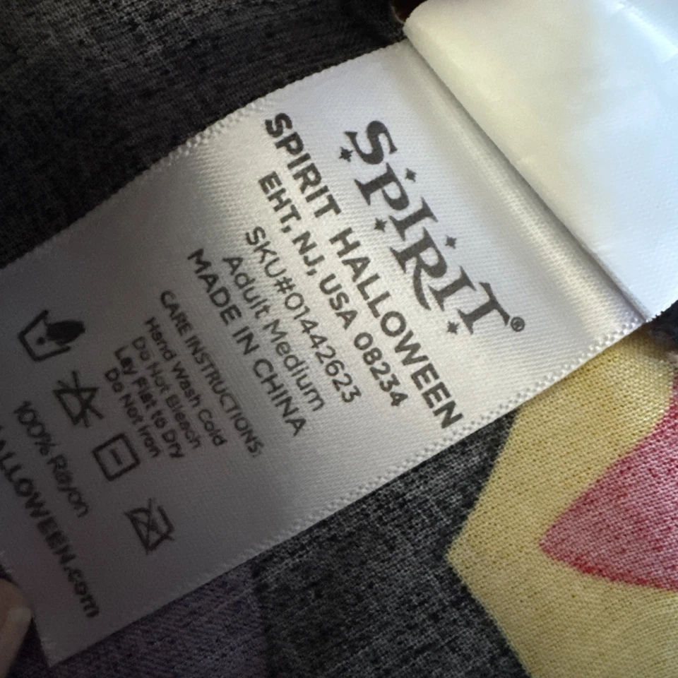 Mameluco Spirit Halloween Stranger Things Eleven’s Mall negro multicolor talla M Foto 3 de 4