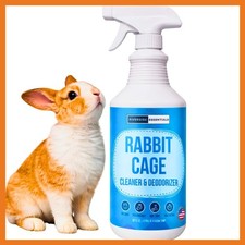Rabbit Cage Odor Eliminator & Cleaner Spray 32oz Made in USA