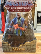 Masters of the Universe Classics Dekker Action Figure 2012 Mattel New MOTU