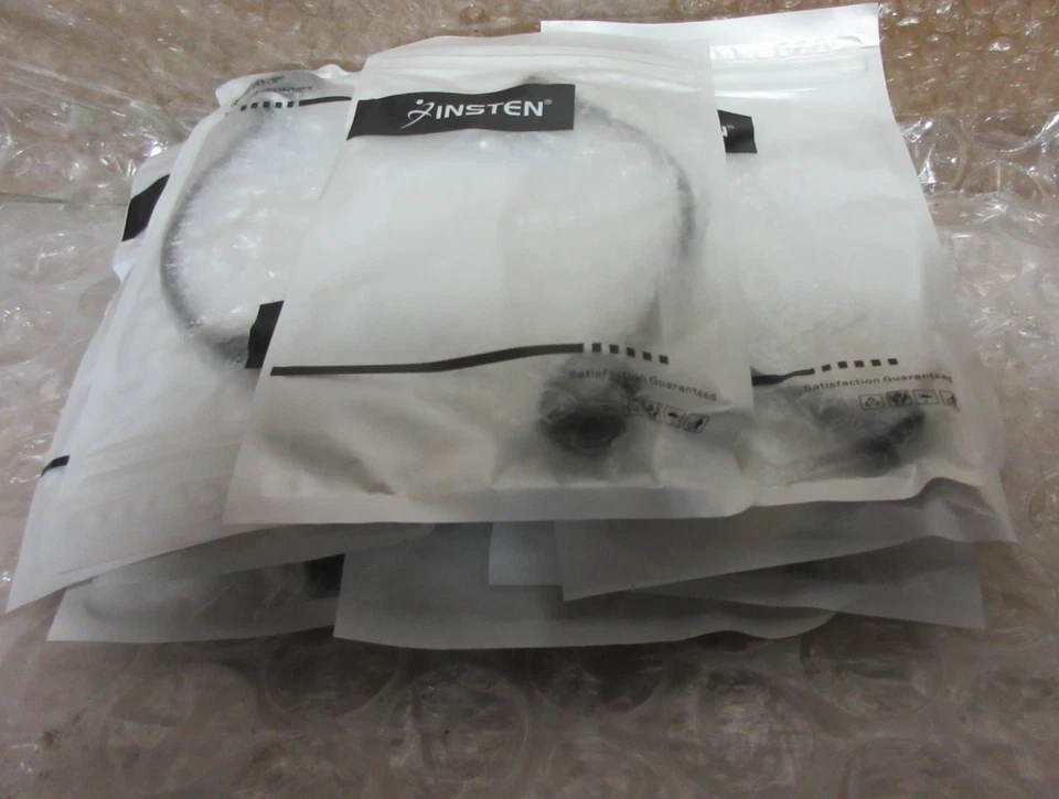 Лот из 9 Insten 3,5 мм мини гибкий микрофон для ПК / ноутбука / радио - Изображение 2 из 3