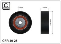 Caffaro 40-25 Umlenk-/FüHrungsrolle, Keilrippenriemen FüR BMW