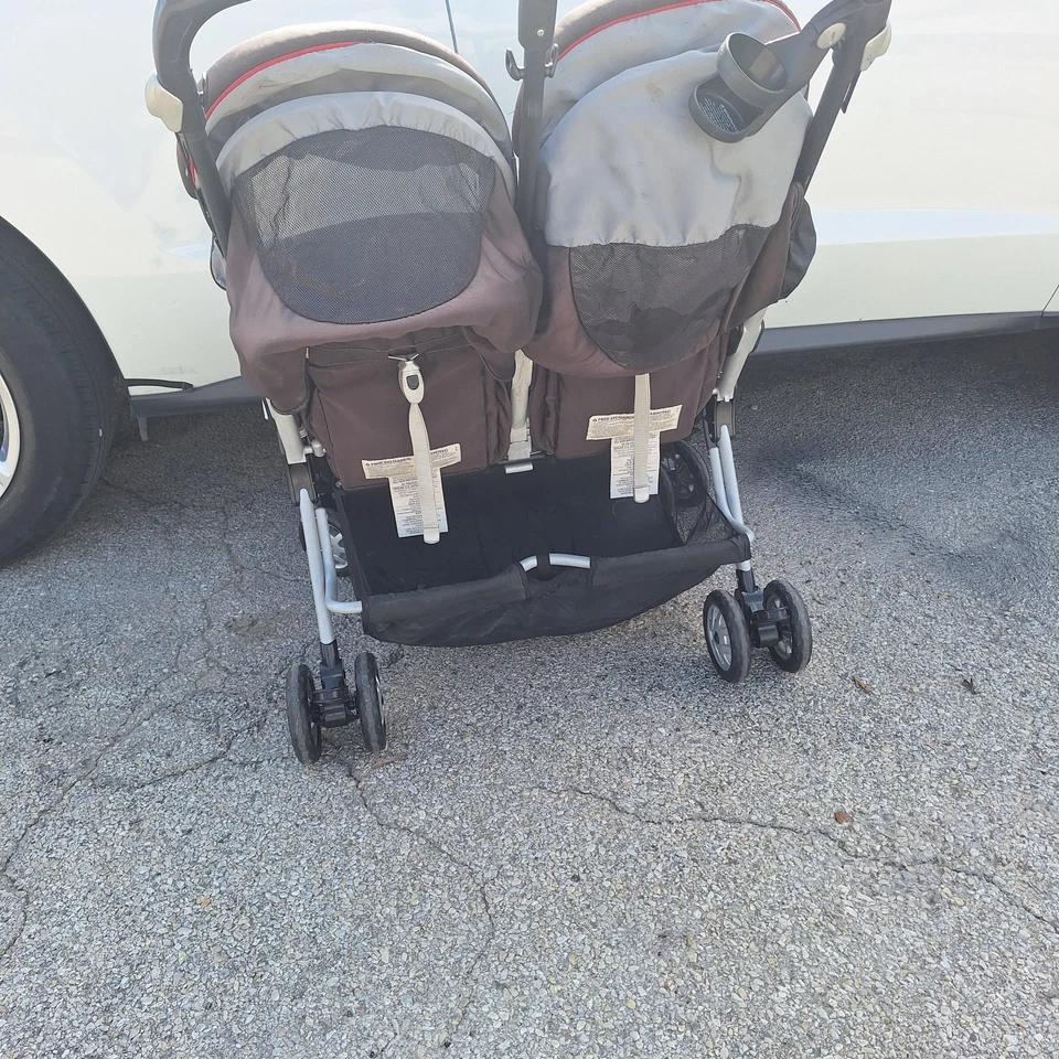 Peg Perego Aria Twin Double Seat Stroller - Image 4 of 4