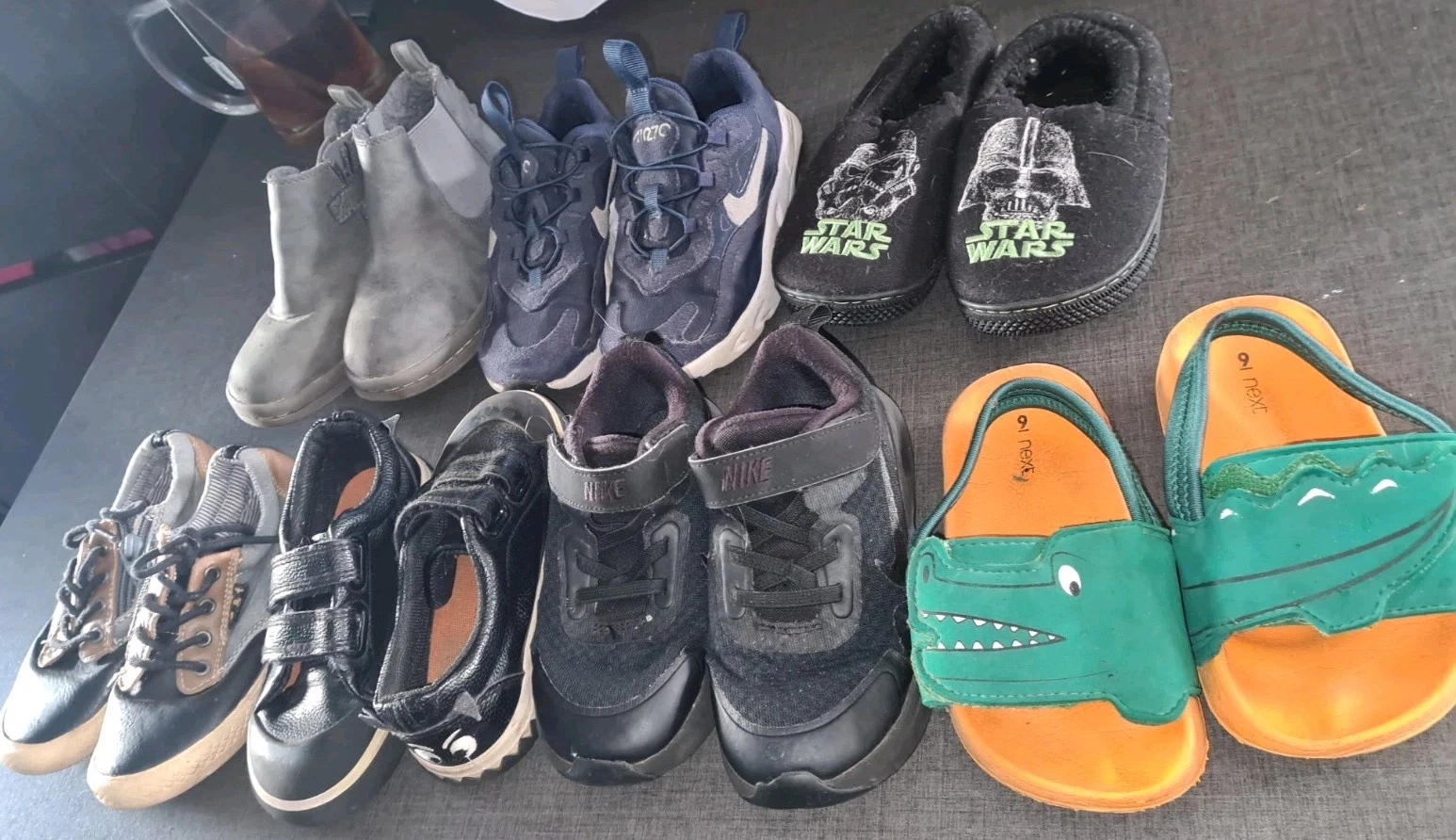 Scarpe da ginnastica ragazzo nike Monster sandali stivali scarpe sandali bundle taglia 9 9 5