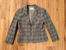 Rare Vintage Pendleton Wool Plaid Blazer Wome...