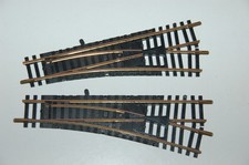 Fleischmann H0  6044  Weichen rechts mit Handschaltung  2 Stück OVP  Modellgleis