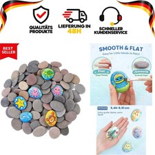 Rokraft Flusskiesel zum Bemalen 60 St&uuml;ck 5,5-8,5 cm Bastelsteine Malkiesel