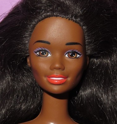 Barbie Christie Doll African American Black AA Purple Shadow 1990s Vintage