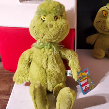Aurora Dr. Seuss The Grinch Plush Stuffed Animal Small 6-14 in 2018 15901