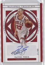 2020 Panini National Treasures Penmanship 71/99 Daniel Theis #PEN-DTH Auto 16zo