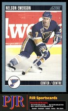 Nelson Emerson 1992-93 Score Canadian #376 St. Louis Blues