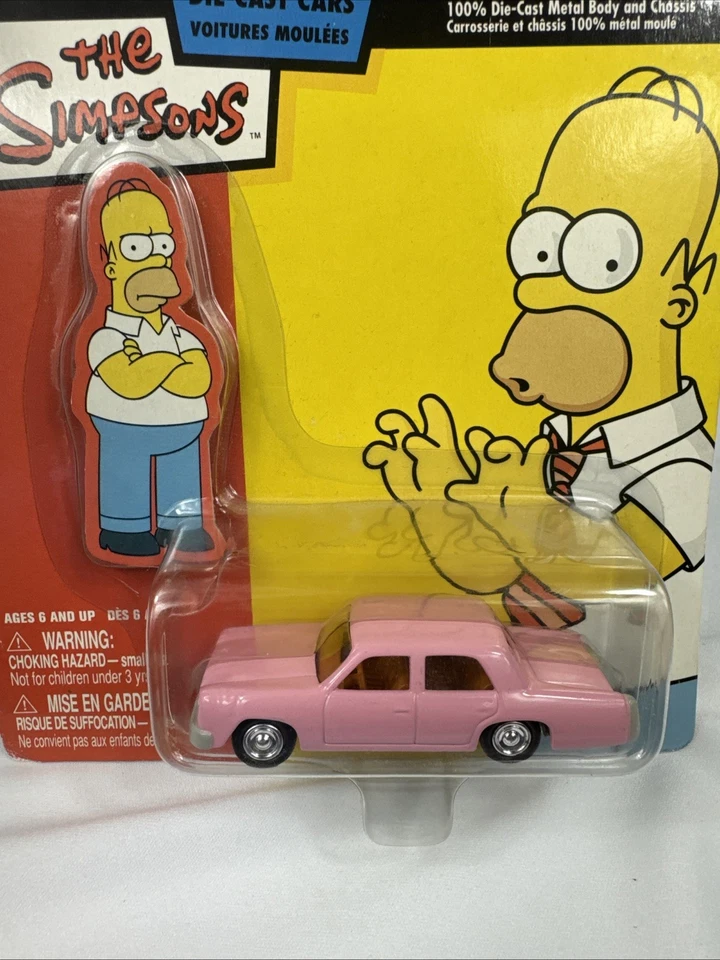 Johnny Lightning The Simpsons Homer's Car 2003 New In Package - Image 2 of 4