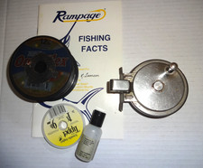 Vintage Humpherys Side Cast Spinning Reel Model 3a + Extras