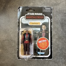 Star Wars The Mandalorian Greef Karga 3.75 inch Action Figure Retro Collection