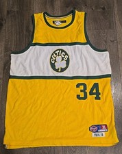 Paul Pierce 34 Boston Celtics Hardwood Classics Dfunkd 1914-15 Size XL Jersey
