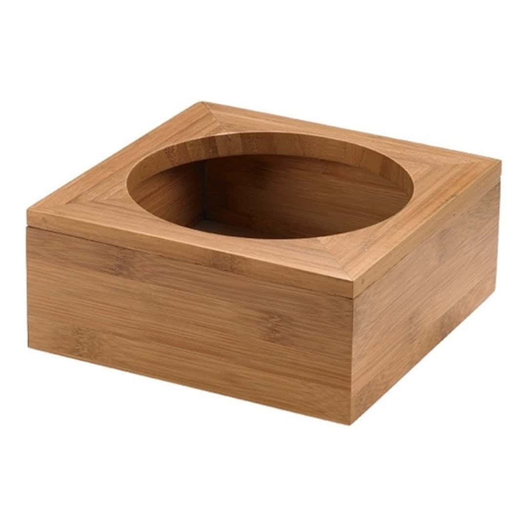 Bamboo Yogurt Bowl Stand 26X26X11 Cm Leone - Hotel Buffet