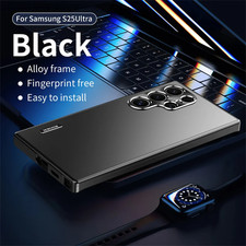 Aluminium Magnetic Case for Samsung Galaxy S26 S25 S24 S23 Ultra Slim Cover