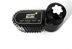 Vintage Mont Blanc Ink Black 52ml Bottle Full Montblanc W Germany