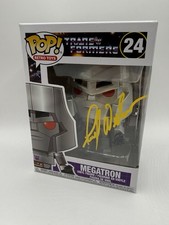 FRANK WELKER SIGNED TRANSFORMERS MEGATRON FUNKO POP - BECKETT COA