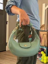 Longchamp Le Pliage Xtra M Shoulder bag, Celadon, NWT