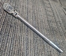 Snap-on Tools Flf80a 38 Drive Swivel Head Chrome Long Handle Flex-head Ratchet